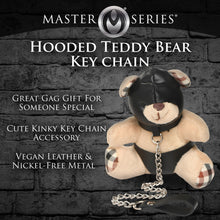 Load image into Gallery viewer, Master Series Hooded Teddy Bear Keychain
