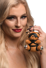 Load image into Gallery viewer, Master Series Bound Teddy Bear Keychain
