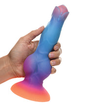 Load image into Gallery viewer, Creature Cocks Space Cock Glow In The Dark Silicone Dildo
