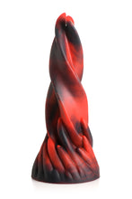 Load image into Gallery viewer, Creature Cocks Hell Kiss Twisted Silicone Dildo
