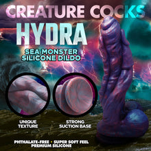 Load image into Gallery viewer, Creature Cocks Hydra Sea Monster Silicone Dildo
