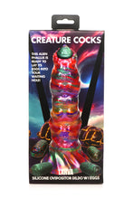 Load image into Gallery viewer, Creature Cocks Larva Silicone Ovipositor Dildo W/ Eggs
