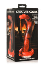 Load image into Gallery viewer, Creature Cocks King Cobra Silicone Dildo
