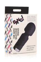 Load image into Gallery viewer, Bang! 10x Mini Silicone Wand Black
