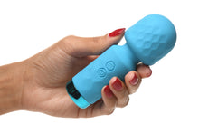 Load image into Gallery viewer, Bang! 10x Mini Silicone Wand Blue
