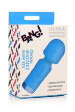 Load image into Gallery viewer, Bang! 10x Mini Silicone Wand Blue
