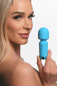 Bang! 10x Mini Silicone Wand Blue