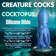 Load image into Gallery viewer, Creature Cocks Cocktopus Octopus Silicone Dildo
