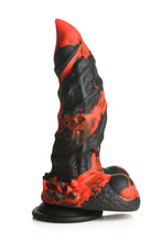 Load image into Gallery viewer, Creature Cocks Fire Demon Monster Silicone Dildo
