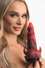 Load image into Gallery viewer, Creature Cocks Horny Devil Demon Silicone Dildo
