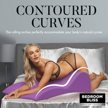 Load image into Gallery viewer, Bedroom Bliss Contoured Love Cushion
