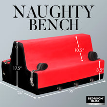 Load image into Gallery viewer, Bedroom Bliss Lovers Bondage Bench
