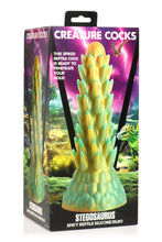 Load image into Gallery viewer, Creature Cocks Stegosaurus Spiky Reptile Dildo
