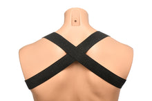 Load image into Gallery viewer, Master Series Elastic Chest Harness W/ Arm Bands S/m
