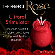 Load image into Gallery viewer, Bloomgasm The Perfect Rose Clit Stimulator Red(out Jun)
