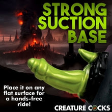 Load image into Gallery viewer, Creature Cocks Orc Silicone Dildo
