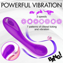 Load image into Gallery viewer, G-spot Silicone Vibrator Purple
