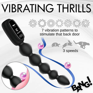 Digital Silicone Anal Beads